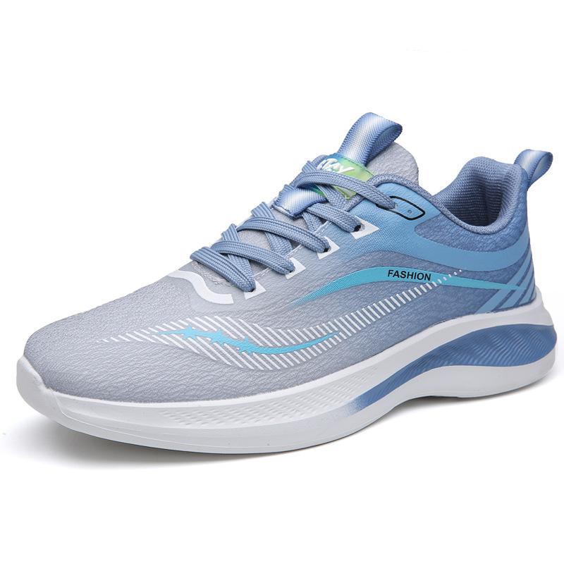 Sports and Leisure Men's Shoes Summer Low-top Mesh Breathable Sports Shoes Running Shoes Fashionable Versatile Men's Casual Shoes