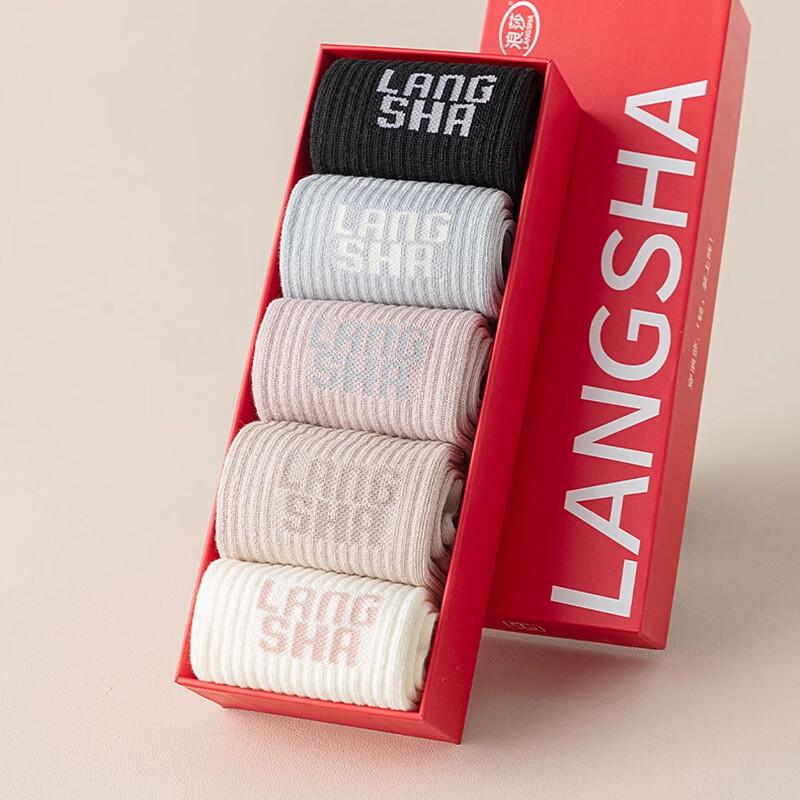 

LangSha Women s Anti-Odor Camellia Essential Oil Socks