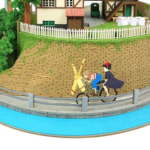Sankei Studio Ghibli Series Kiki's Delivery Service Diorama Paper Craft MP07-37