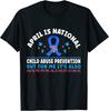 NEW! April Is National Child Abuse Prevention Month T-Shirt / Made In USA