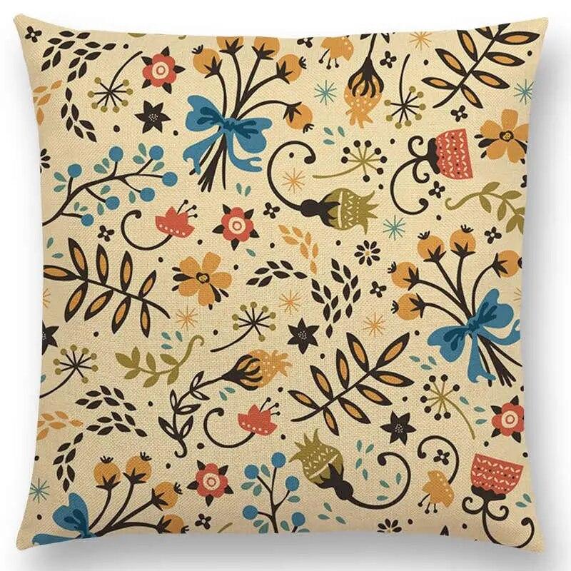 Kissenbezug Heimdeko Niedliches Blumenkissen Designer Hochwertig Sofa Wohnzimmer