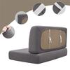 2Pcs/Set Camper Car Bench Cover Water Repellent Rv Dinette Cushions Covers Polar Fleece Stretch Restaurant Sofa Seat Slipcover
