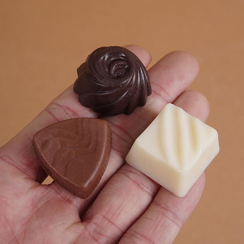 PVC Chocolate Model Props for Dessert Shop and Photography Display