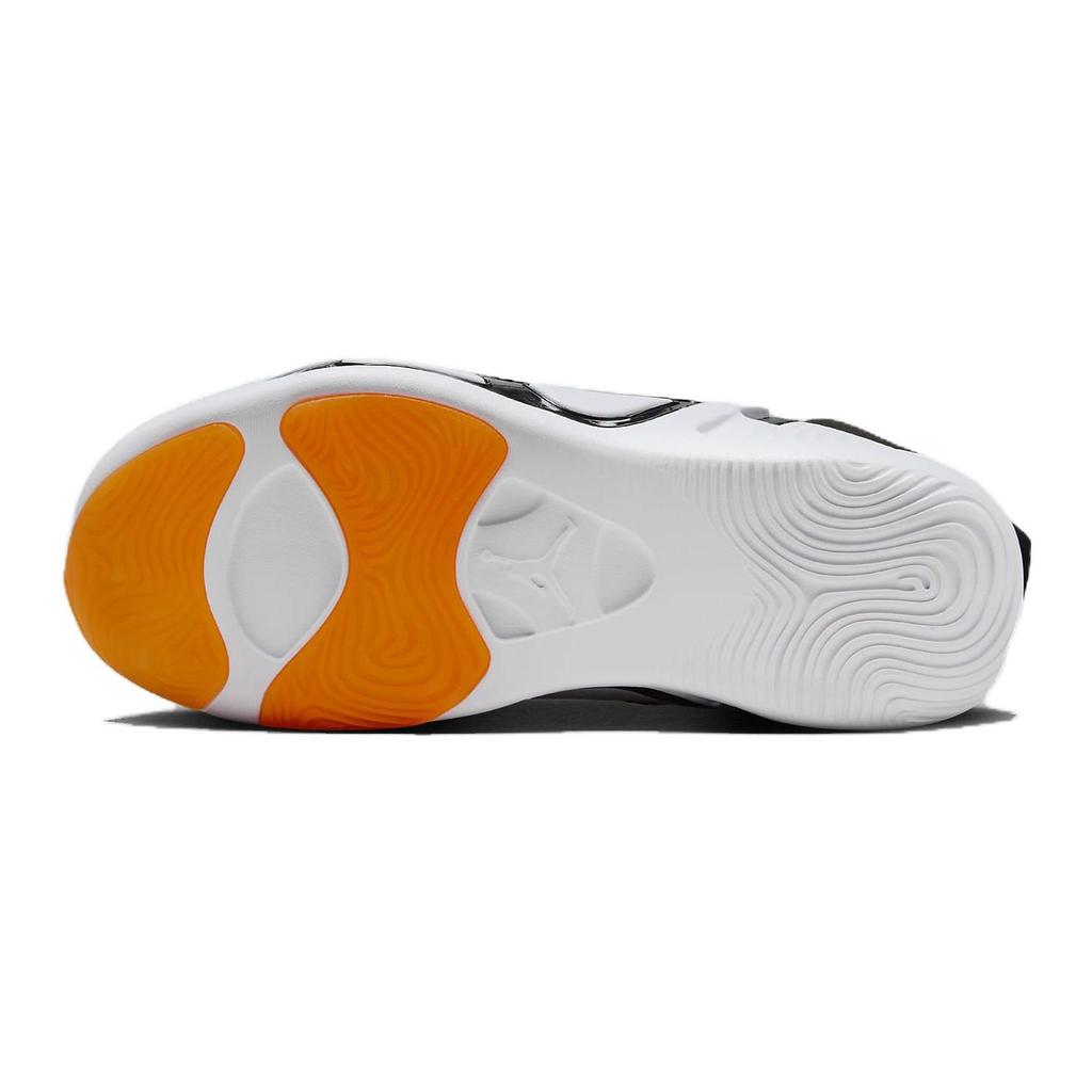 Tênis Infantil Air Jordan Tatum 1 GS Home Team Branco Laranja Total Preto DX5359-108