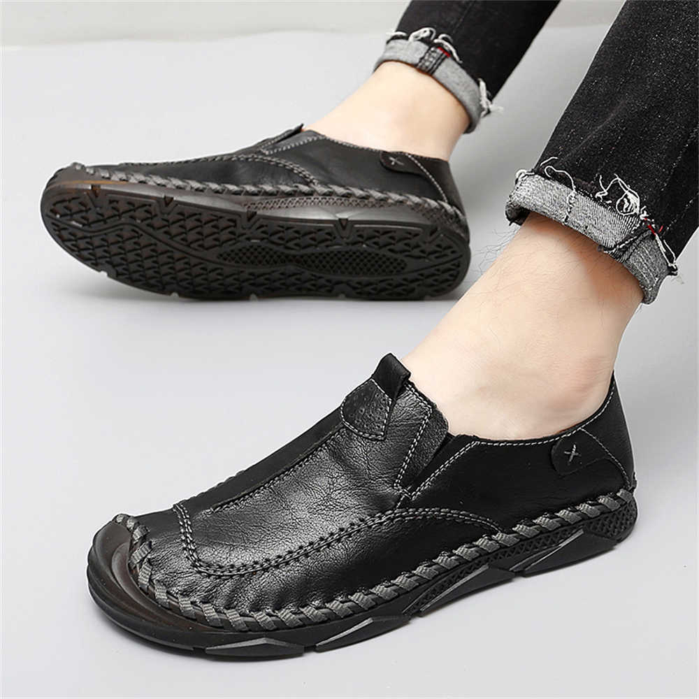 Fashion Moccasin 40-46 Boots For Summer Casual Brand Men's Shoes Comfortable Man Sneakers Sports Shoses Releases Sneskers