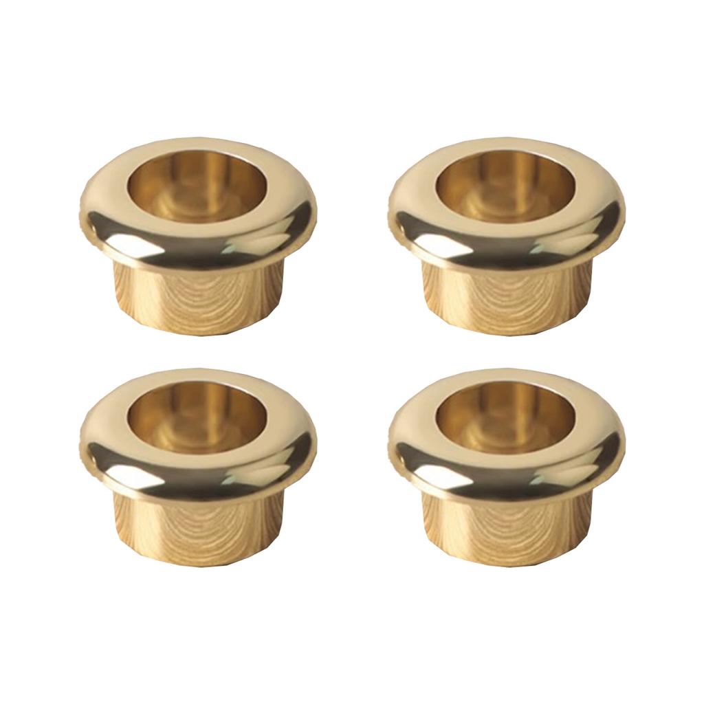 4Pcs 18/25MM Cable Hole Cover Computer Desk Cabinet Vent Decorative Ring Cable Outlet Port Wire Hole Cover Hardware Accessories