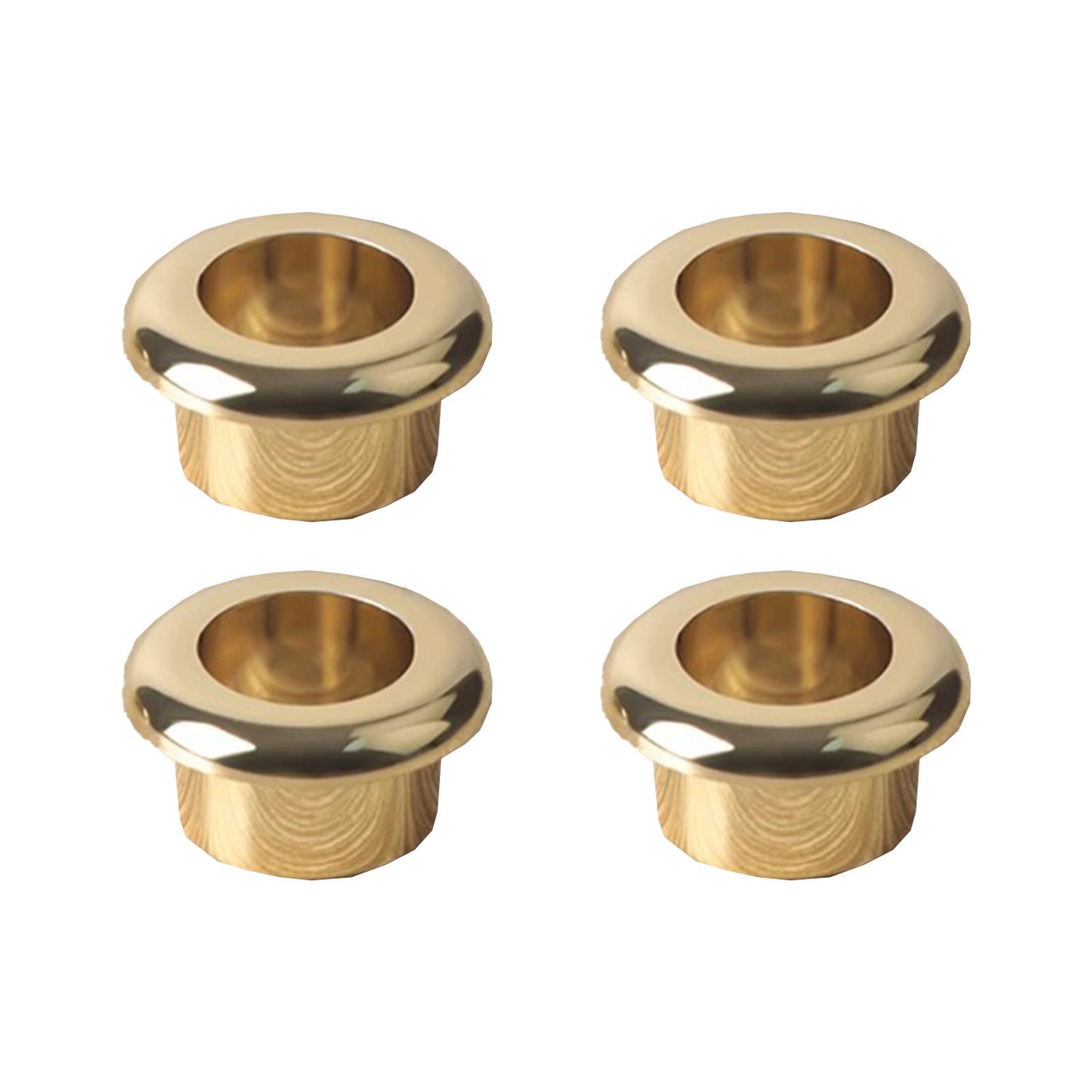 

4 шт. 18/25 мм Заглушка для отвору в кабелі Декоративне кільце для вентиляційного отвору комп ютерного столу/шафи Порт виведення кабелю Заглушка для отвору для дроту Апаратні аксесуари