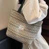 Large-capacity Ethnic-style Bag, Women's Fashionable Tote Bag, Student Single-shoulder Class Commuting Bag