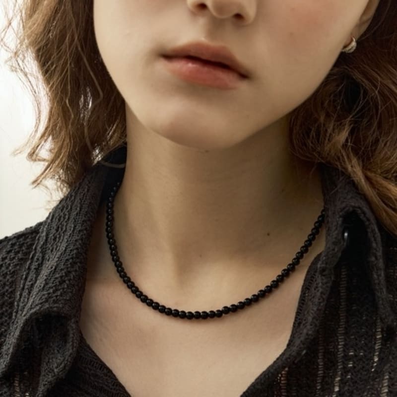 BEFORE MOONRISE Natural Agate Necklace SN303-4