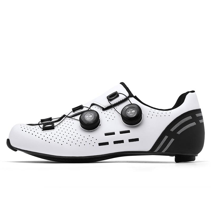 Carbon Fiber Road Cycling Shoes Men Women Breathable Stiff Sole Clipless Bike Bikes