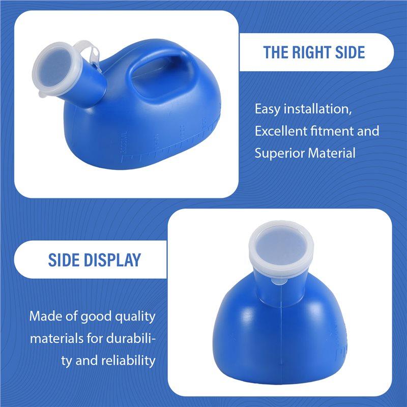 M-Modern-2000Ml Male Bed Potty Pee Bottle Pee Collector With 160Cm Tube Portable Pee Urine Bottle Toilet Supply
