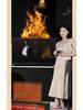 Yangzi Voice-Controlled Skirting Heater with 3D Flame Simulation for Home