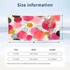 Abstract Nature Landscape Theme Quick Dry Beach Towel Custom Name Text Print Large Sand Resistant Towel Beach Vacation