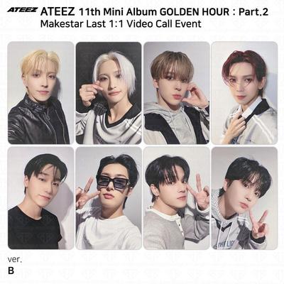 Kuldse tunni 2. osa Makestar Viimane videokõne sündmuse fotokaart KPOP K-POP