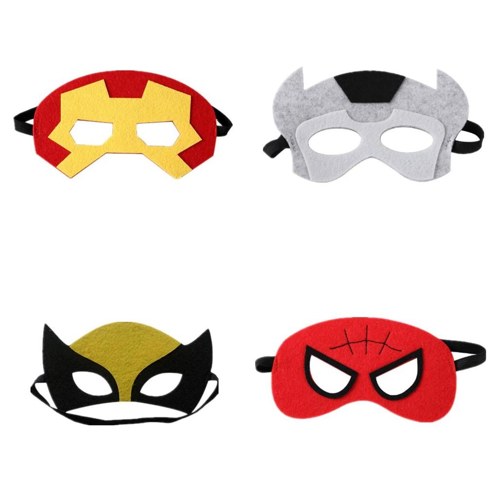 Spiderbatcosplay Mask Felt Halloween Role Performance Play