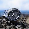 ORIENT STAR Automatic Watch M42 Diver 1964 Mechanical Japanese Made with Domestic Warranty 200m Scuba Diving Water Resistant Titanium Black [ORIENT