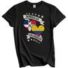 Dominican Colombian Heart Flags Dominican Republic Colombia T-Shirt
