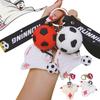 2022 Mascot Qatar Laeeb Toy Keychain Pendant Keyring Kids Gifts Christmas