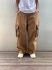 Bieseulaebis Work Wide Fit Heavy Cargo Pants Brown