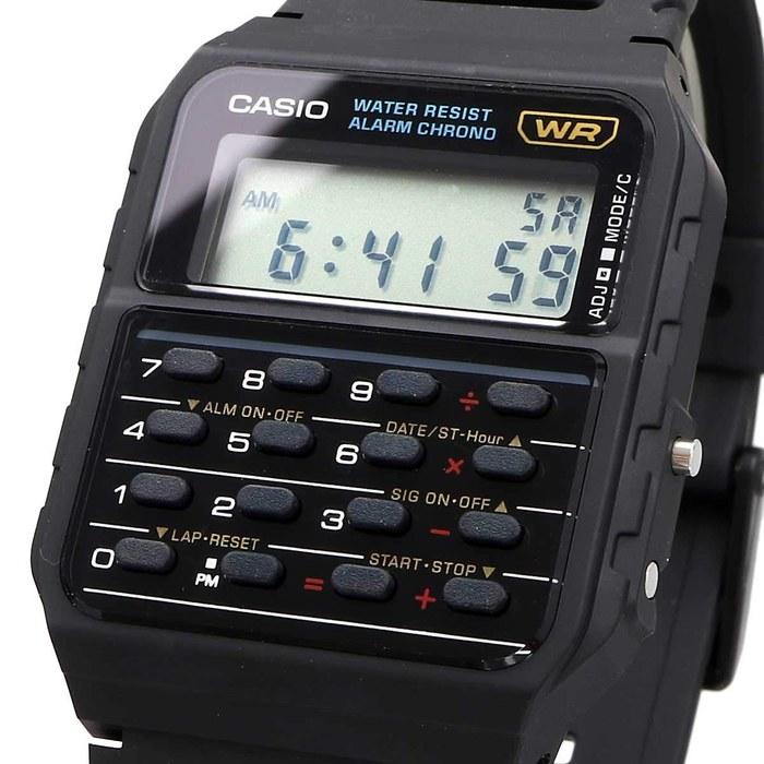 Casio Calculator Watch CA-53W-1Z Black (Import)