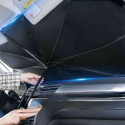 Car Sunshade Windshield Umbrella Front Car Seat Heat Insulation Car Accessories Sun Shade Parasol Foldable Summer