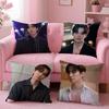 singer charismatic JJunho Cushion Cover Pillow Case Soft Skin Friendly Fabric  Concealed Zipper