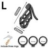 Male Chastity Cage Sissy Belt Invisible Chastity Lock Rings With 3/4 Sizes Cock Cage Bondage Device Sex Toys For Men Adults