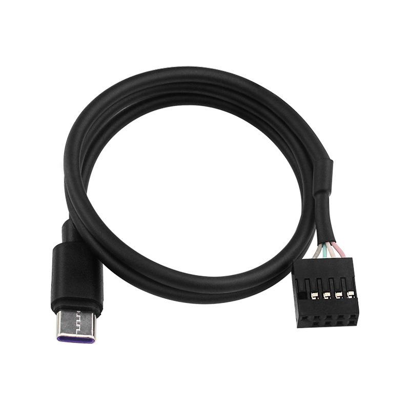 

9-Pin to Type-C Power Cable Adapter for Computer Sub-Screen or Motherboard Connection 50 cm