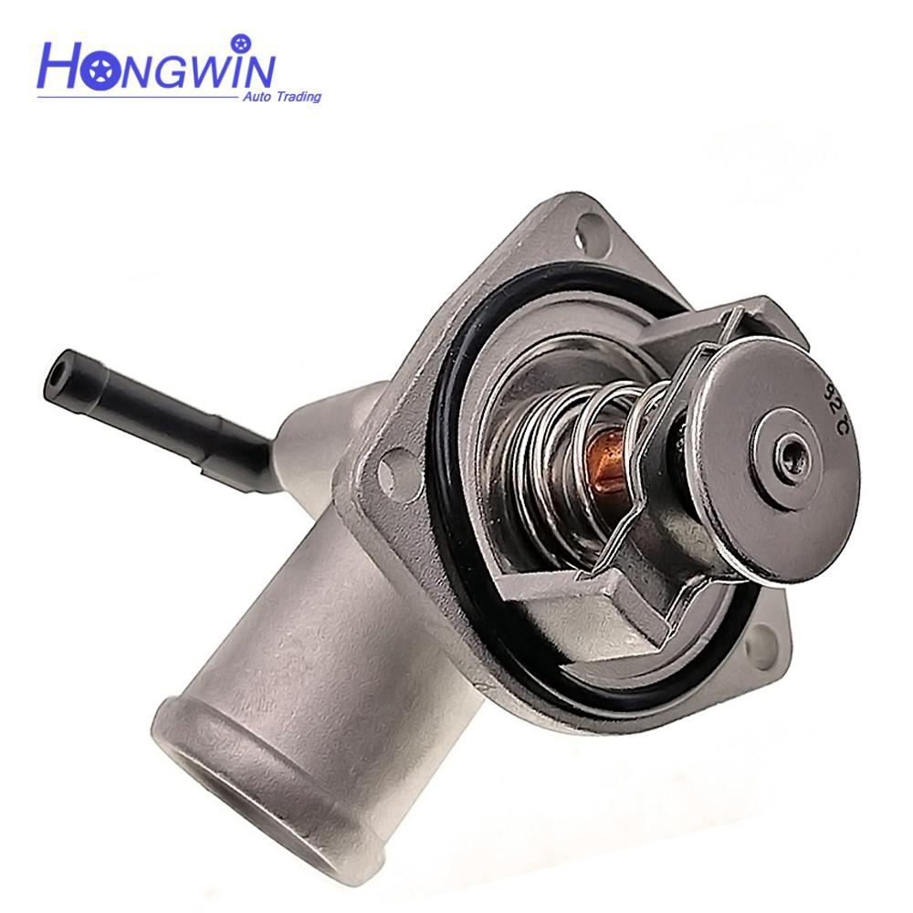 1338003 Engine Coolant Thermostat Housing For Opel Meriva Vectra B C Zafira A B Astra G 1.4 1.6 Z16XE 1338420 96414627 95517651