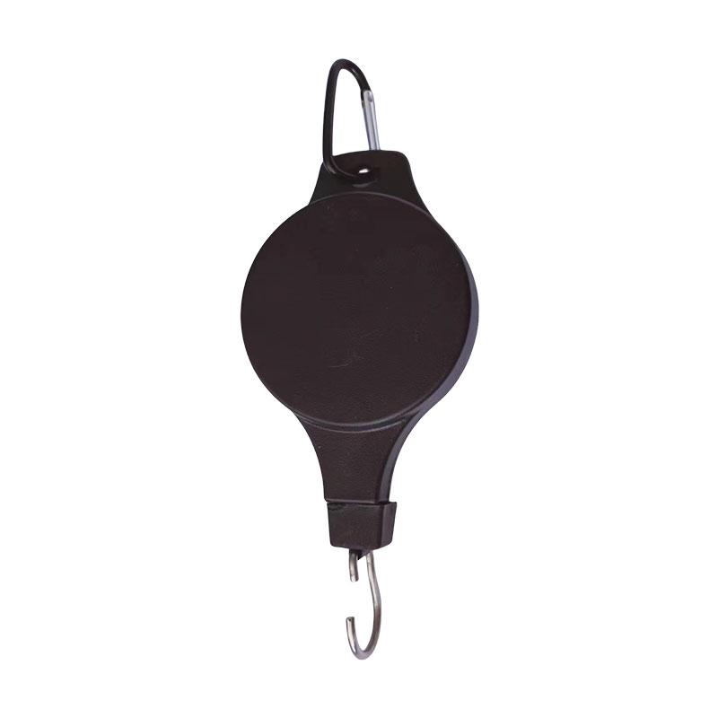 

Hanging Basket Plant Lift Roll Hook Outdoor Gardening Care Supplies Versatile Black B