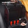 Car Center Console Leather Arm Rest Protection Cushion Storage Pocket For Lada Niva Vesta 4X4 Largus Priora Granta Samara Kalina HH46