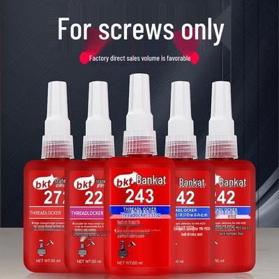 Anaerobic Threadlocker Sealant Glue: Anti-Loosening Screw Fastener