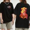 Anime Demon Slayer Blade Tops Women's T-shirt Women Men Summer Casual Loose Harajuku Fashion O-Neck Short Sleeve T-shirt Unisex
