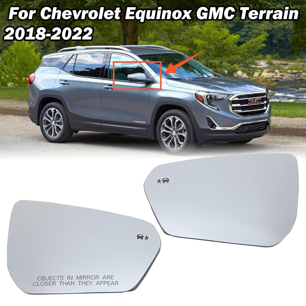 FOR GMC Terrain for Chevrolet EQUINOX 2018 - US Side Rear View Mirror Cover Caps Hood shell case frame Car Accessories