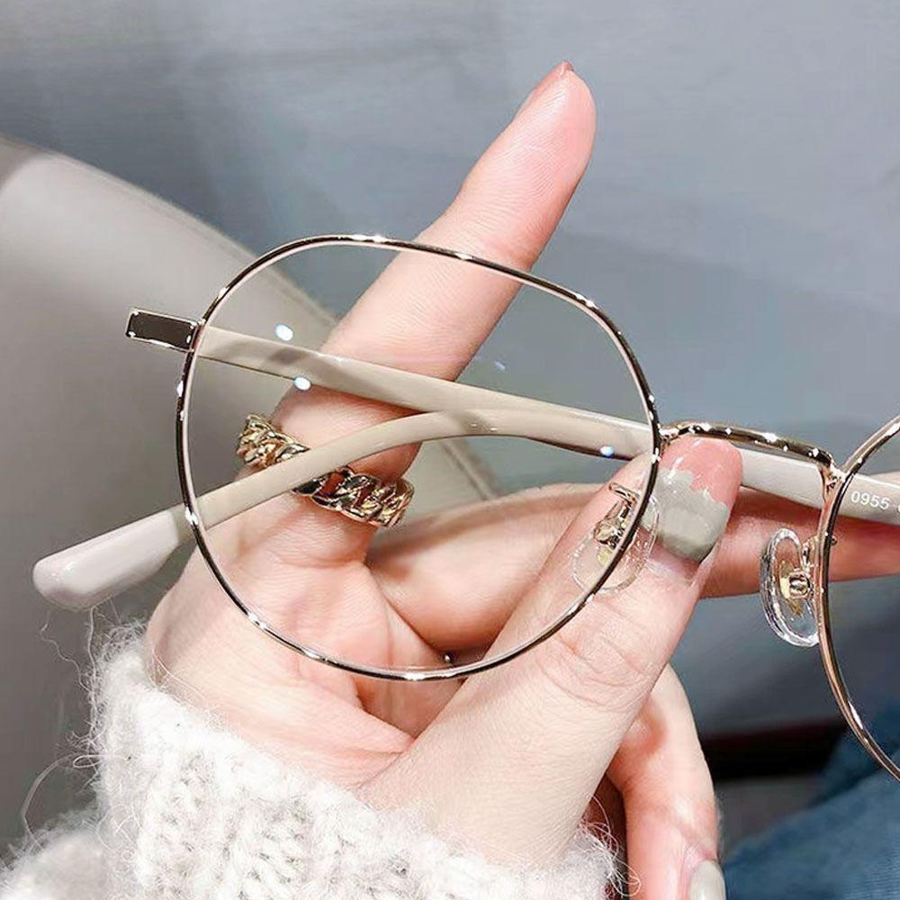 Office Portable Eye Protection Oversized Eyeglasses Anti-Blue Light Glasses Computer Goggles Ultra Light Frame