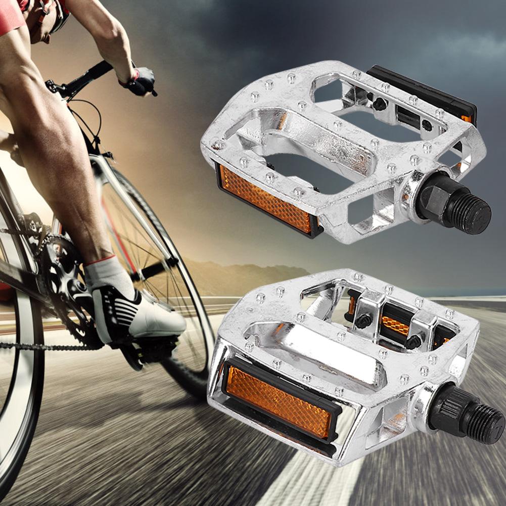 Aluminum Alloy Bicycle Non Slip Flat Ball Bearing Pedal for Mountain Bike
