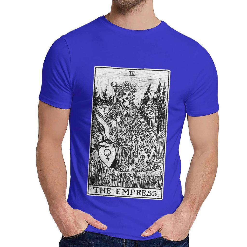 The Empress Tarot Card T Shirt Major Arcana Fortune Telling Occult T Shirt Casual O Neck