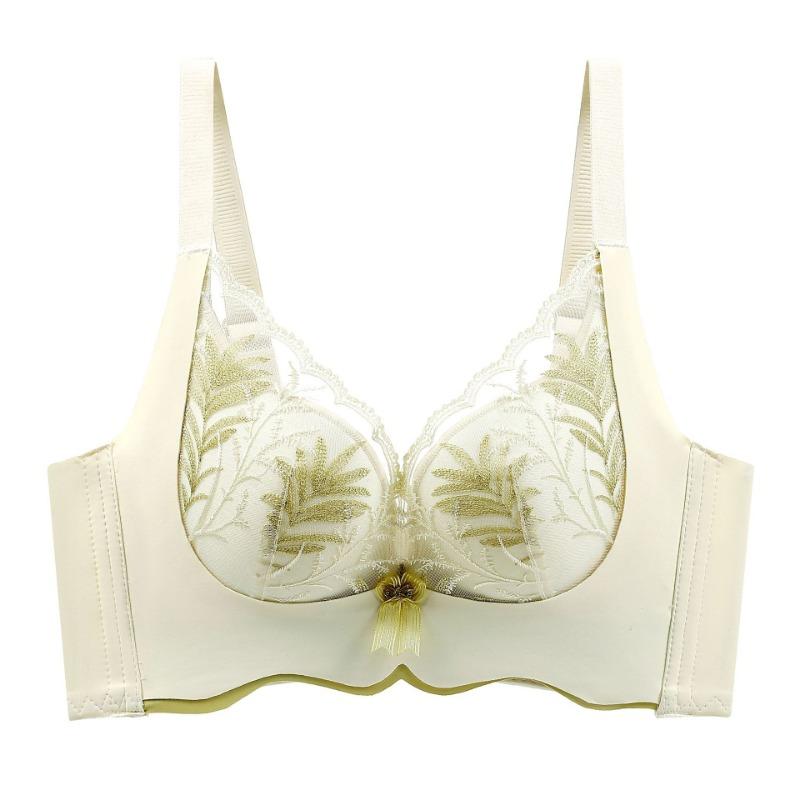 Adjustable Bra Sensational Inner Cup Lace Underwear Gathering Anti-Sagging Bra