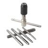 Professional Adjustable Ratchet Tap Holder Wrench Set Hand Tools M3 M4 M5 M6 M8 Machine Screw Thread T-shaped Tap Repair Tools