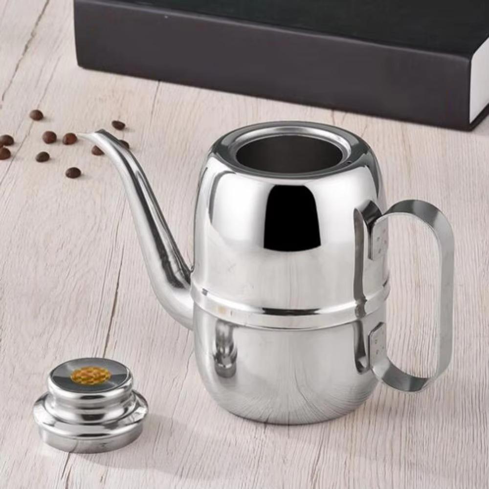 14/18/24/32/48oz Oil Dispenser Large Capacity Olive Oil Bottle Oil Pot  Restaurant