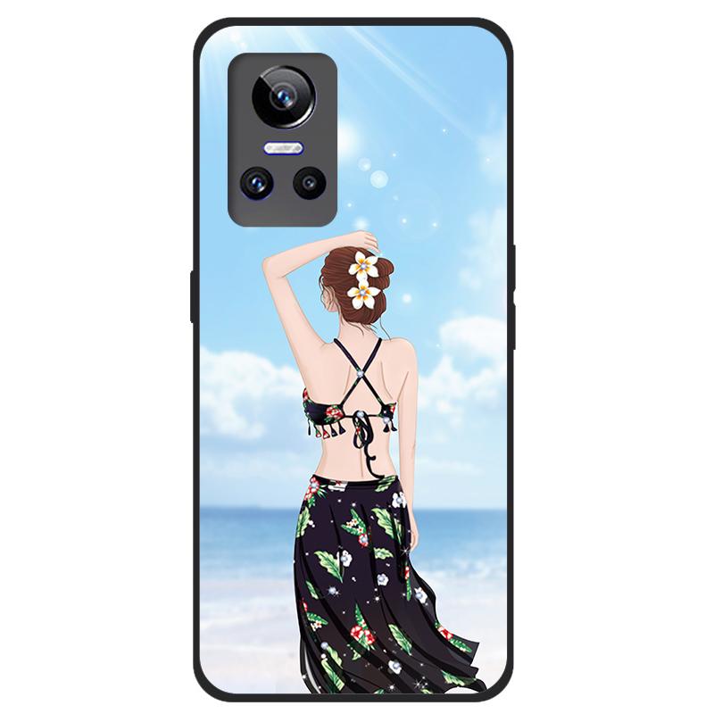 For Realme GT Neo 2 5G Case TPU Silicone Soft Cartoon Clear Case for Realme GT Neo 2 3 Neo3 Phone Cover Neo2T Transparent Coque