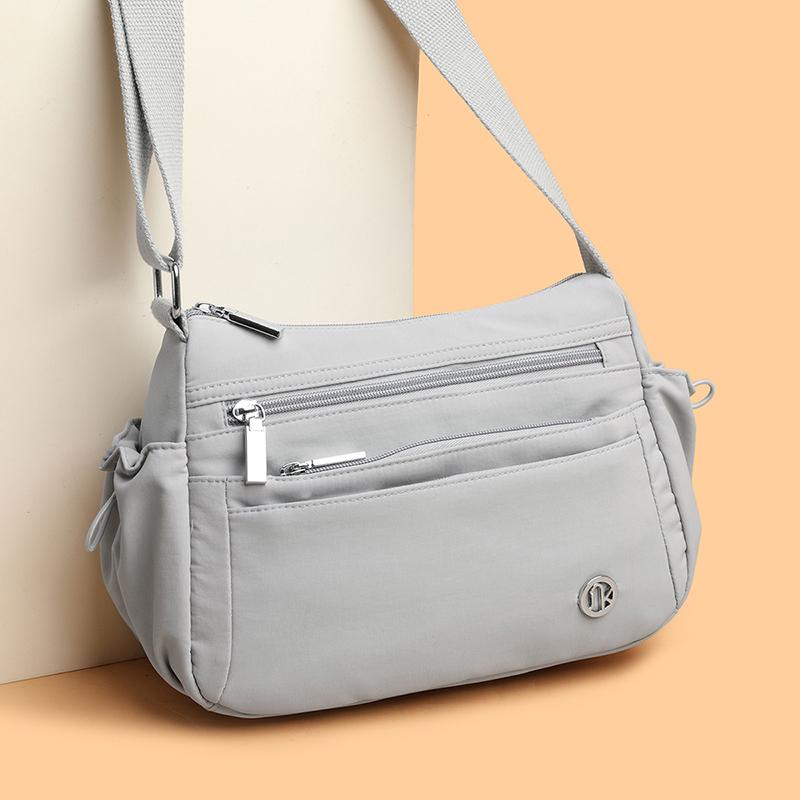 Mittelalte Muttertasche Nylon Tasche Leichte Große Kapazität Umhängetasche