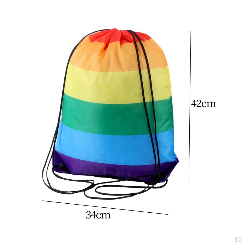 Drawstring Bag Crafting Tote Travel Pouch for Beach Outdoor Camping Traveling