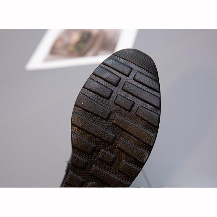 Women Wedge Snow Boots Fashion Autumn Winter Zipper Warm Plush Solid Platforms Korean Casual Short Ankle Boots Cotten Shoes