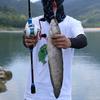Casting Fishing Rod Combo 4 Tips Carbon Fiber  Lure Pole and Left Right Hand Baitcasting Reel