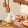 1/4 Eggs Cartoon Duck Shape Microwave Egg Steamer Boiler Cooker Easy Quick Hard Or Soft Boiled Kitchen Cooking Tools Accessories