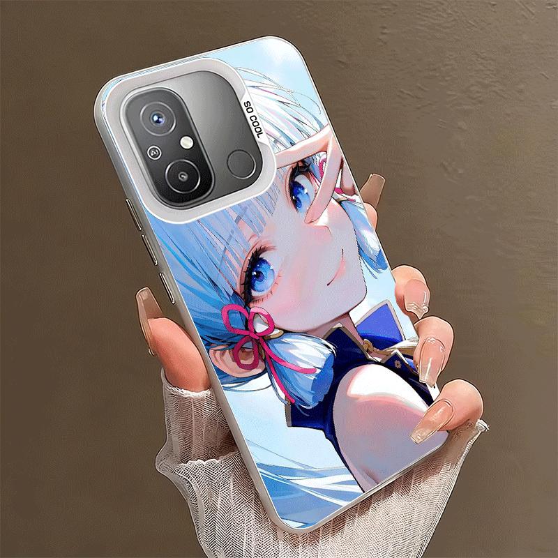 Genshin Impact Kamisato Ayaka Stoßfeste Handyhülle für Xiaomi Poco X7 X6 X5 X3 Pro F7 Ultra M8 Redmi 15C 15 14C 13C 12C 10C 13