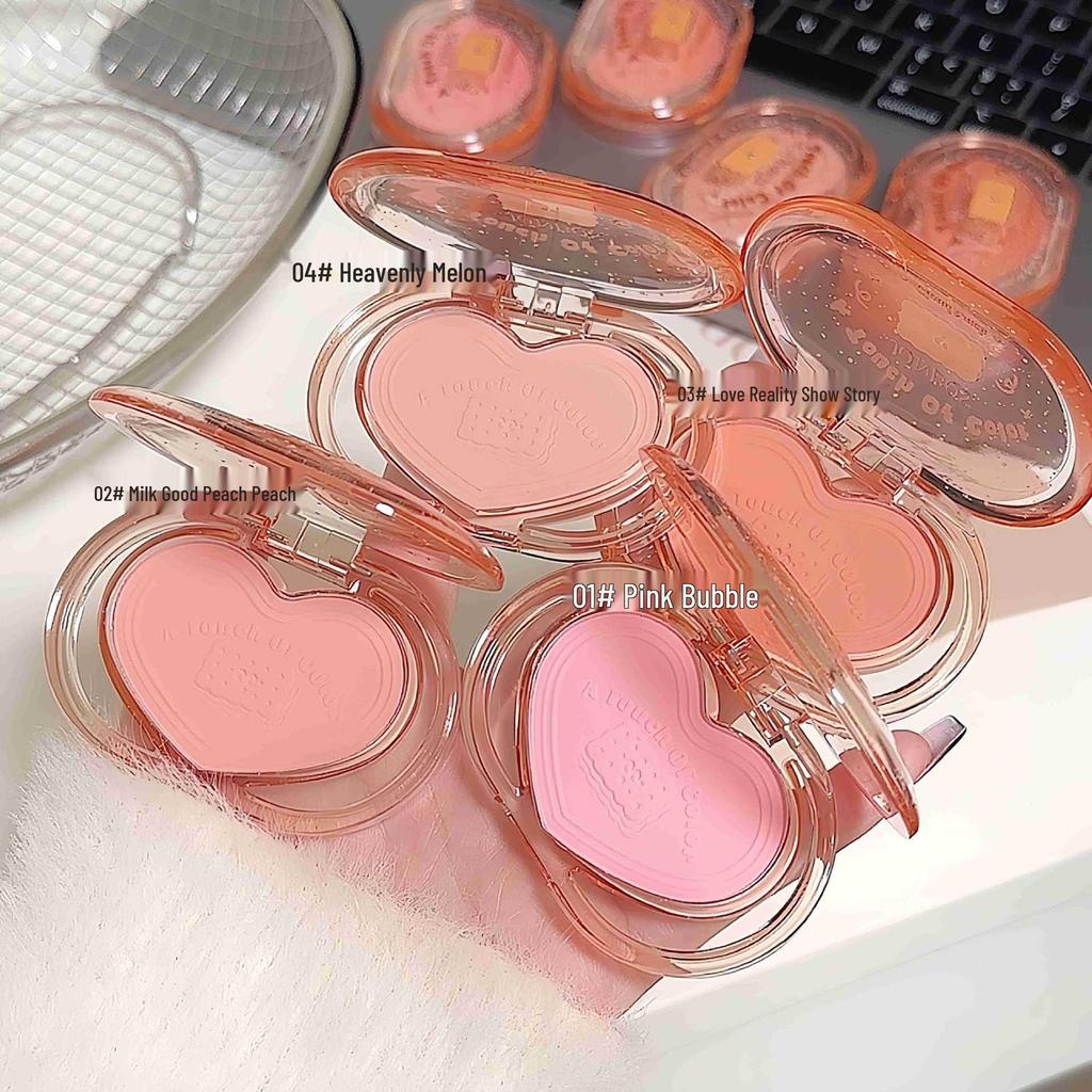JONBOS Cookie Nao Nao Blush Coreano a Bassa Saturazione - Stile Puro Desiderio per un Look Naturale