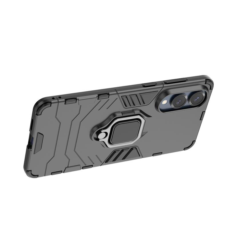 Magnetic Ring Phone Case For Samsung Galaxy S25 Edge Case Cover For Samsung S25 Slim Shockproof Armor Funda Back Cover