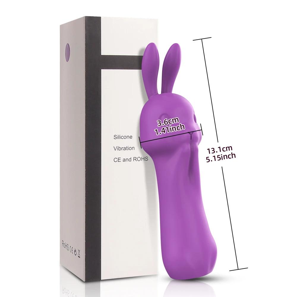 10 Speed G Spot Mini Rabbit Vibrators For Women Clitoris Vibrating Vagina Massager Female Masturbator  Adult Product